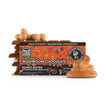 Tre House Extra-Strength Mushroom Chocolate Bar | 15 Count