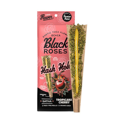 Black Roses Exotic Hash Hole 2g Pre-Rolls 2Pk