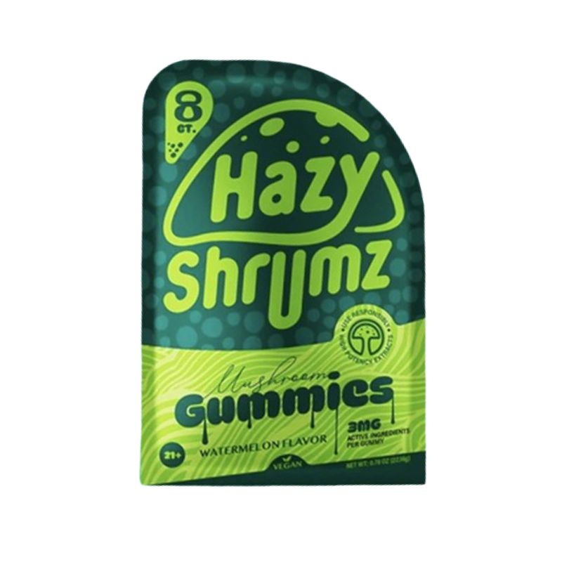 Hazy Shrumz Vegan Mushroom Gummies 8ct