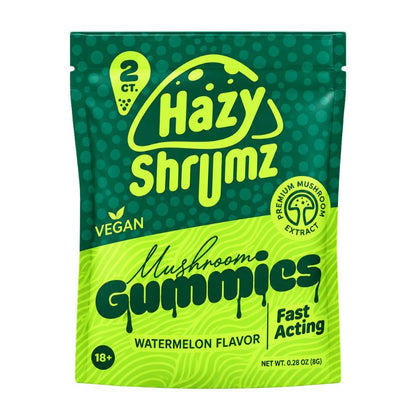 Hazy Shrumz Vegan Mushroom Gummies 2ct
