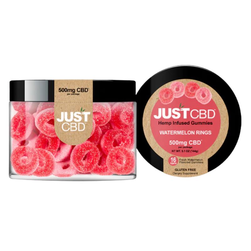 JUST CBD Hemp Infused Gummies 500mg