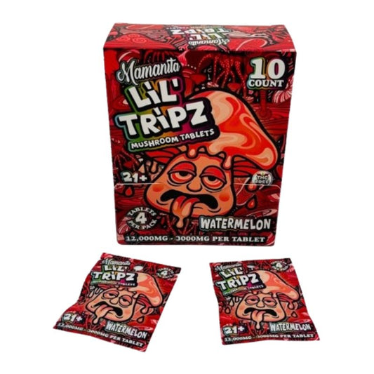 Mamanita Lil Tripz Mushroom Tablets 4ct 3000mg Per Tablet