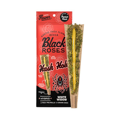 Black Roses Exotic Hash Hole 2g Pre-Rolls 2Pk