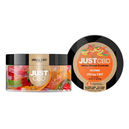 JUST CBD Hemp Infused Gummies 250mg